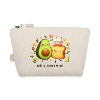 Lustiger Avocado-Toast - Bio-Täschchen - Natur - Vorne