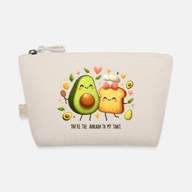 Funny Avocado Toast Organic Pouch