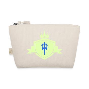 dreizack wappen - Bio-Täschchen - Natur - Vorne