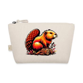 Beaver - Organic Pouch - nature - Front