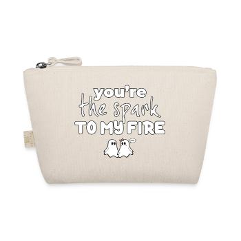 T-shirts with Funny Phrases - Fantasmitas 10 - Organic Pouch - nature - Front