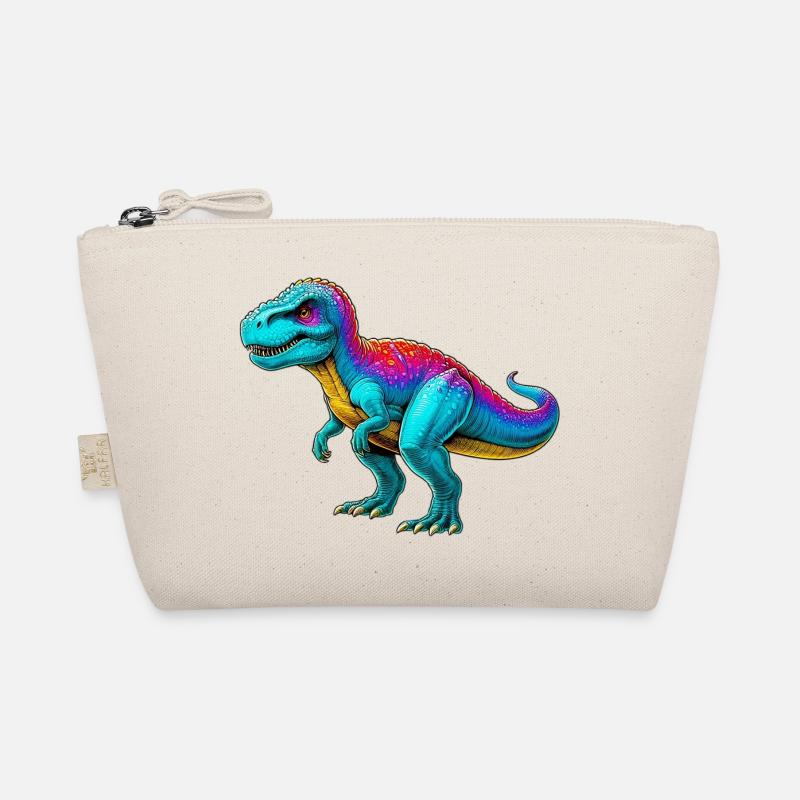 Dinosaurier - Bio-Täschchen - Natur