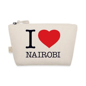 I LOVE NAIROBI - Bio-Täschchen - Natur - Vorne