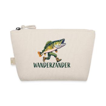 Funny fish wandering zander - Organic Pouch - nature - Front