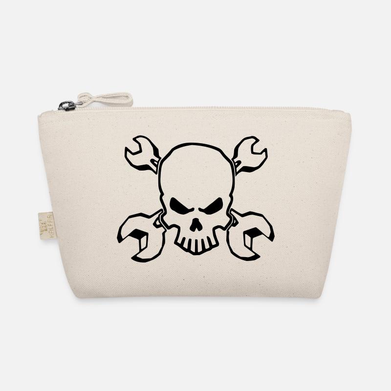 TOOLSKULL - 1C - Bio-Täschchen - Natur
