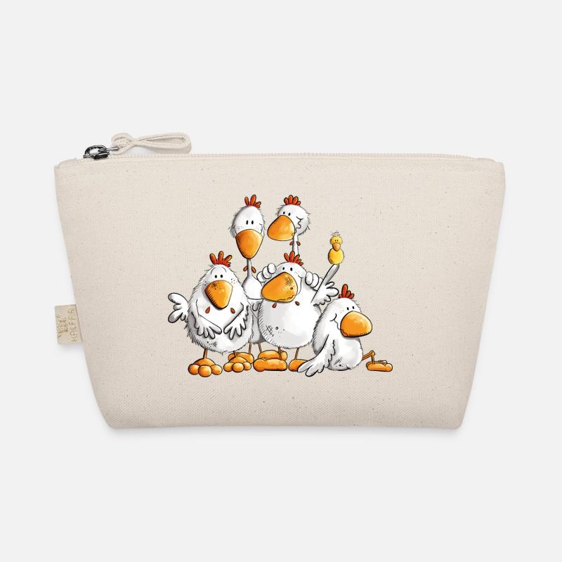 Funny Chickens for Chicken Lovers Organic Pouch