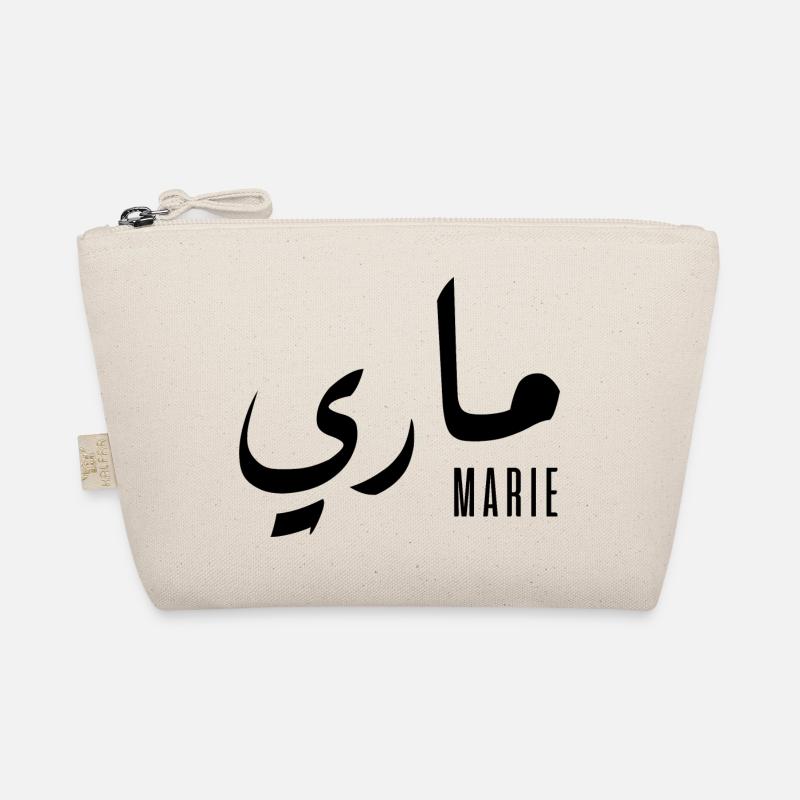 Name Marie auf Arabisch Bio-Täschchen