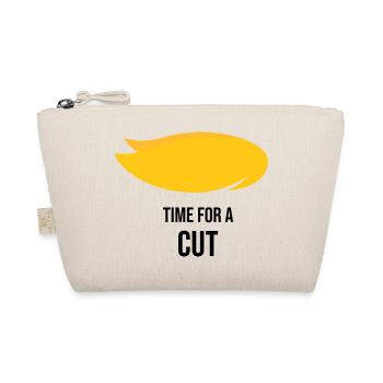 Time for a cut - Bio-Täschchen - Natur - Vorne