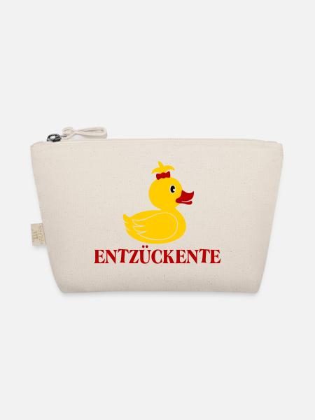 Entzückente 2 - Bio-Täschchen - Natur - Vorne