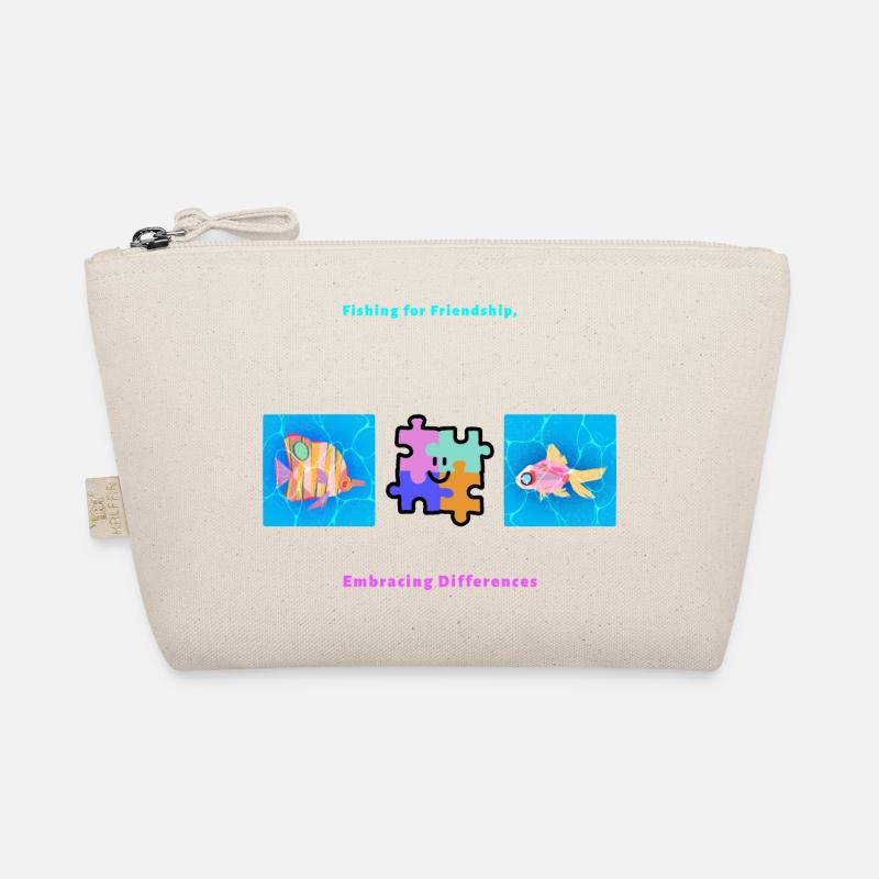 Fishing for Friendship Embracing Differences Organic Pouch