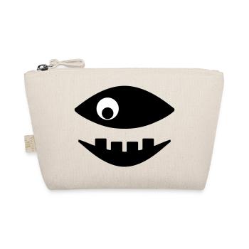 Fish shows teeth - Organic Pouch - nature - Front