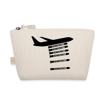 Democracy Freedom Bomb - Organic Pouch - nature - Front