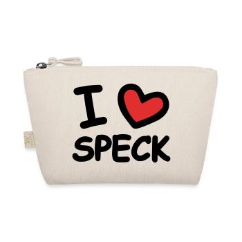 I Love Speck - Bio-Täschchen - Natur - Vorne