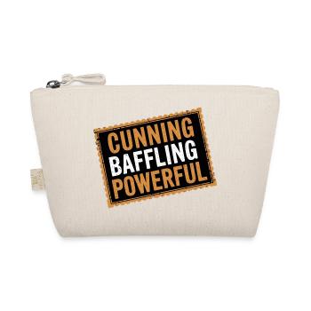 Cunning Baffling Powerful 13 - Bio-Täschchen - Natur - Vorne