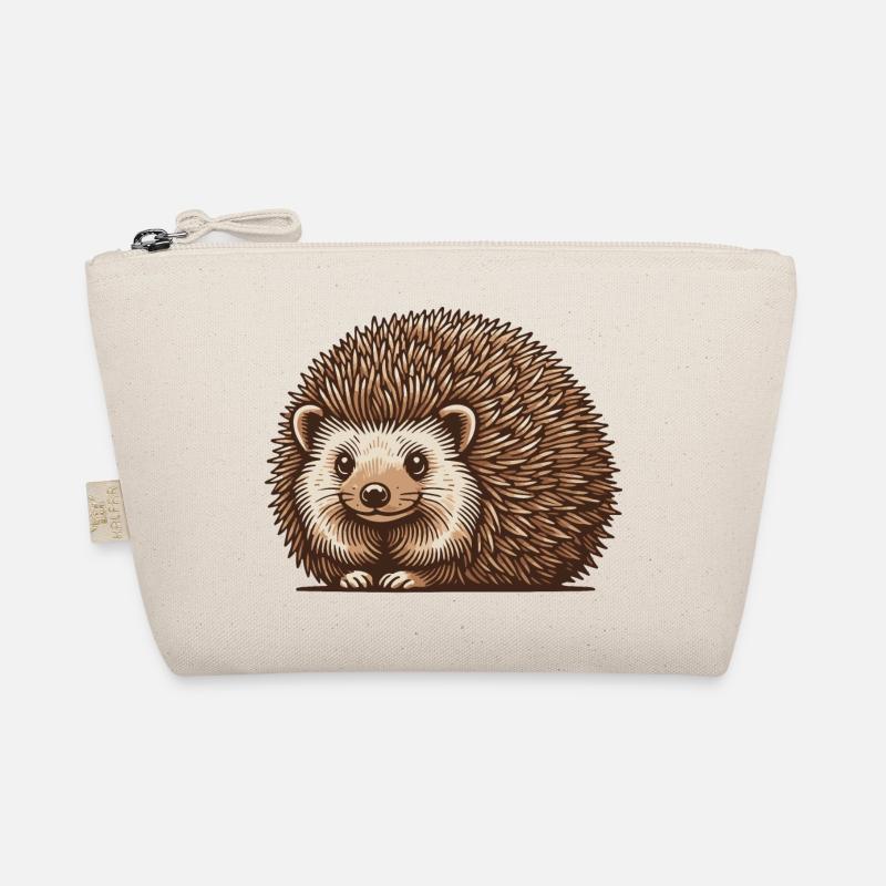 Igel - Bio-Täschchen - Natur