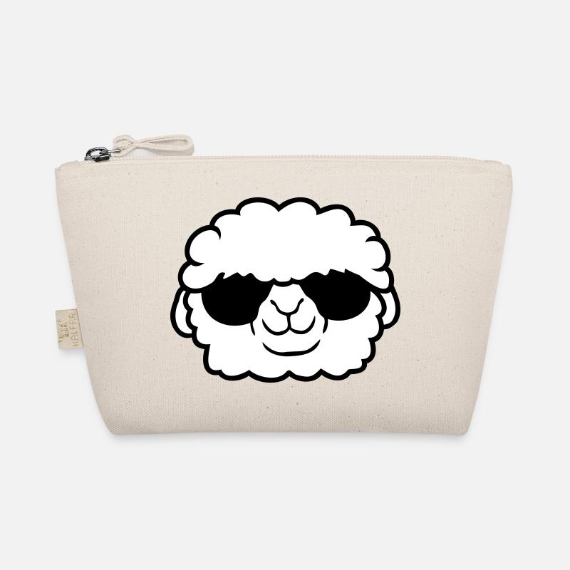 Sheep Sunglasses Party Sheep Lamb Cool Head Organic Pouch
