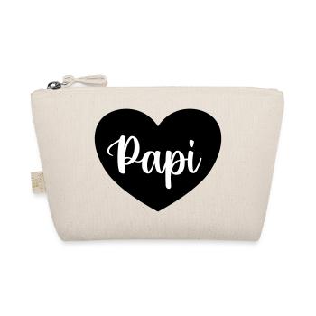 Papa Papa Père Fille Fils Fête des Pères Chemise Homme - Trousse biologique - nature - Devant