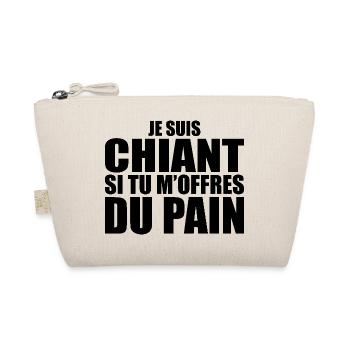 Homme qui adore : Pain. Design Drôle Humour - Trousse biologique - nature - Devant