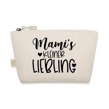 Mamas kleiner Liebling - Mama Tochter Sohn Shirt - Bio-Täschchen - Natur - Vorne