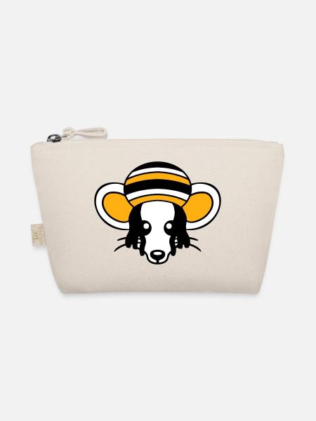 Mouse Raggae Jamaica Hat Rasta Lure Chill Hat - Organic Pouch - nature - Front