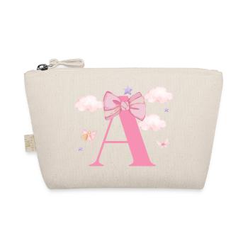Lettre a rose nuages - Trousse biologique - nature - Devant