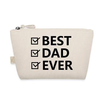 Best Dad Ever. - Organic Pouch - nature - Front