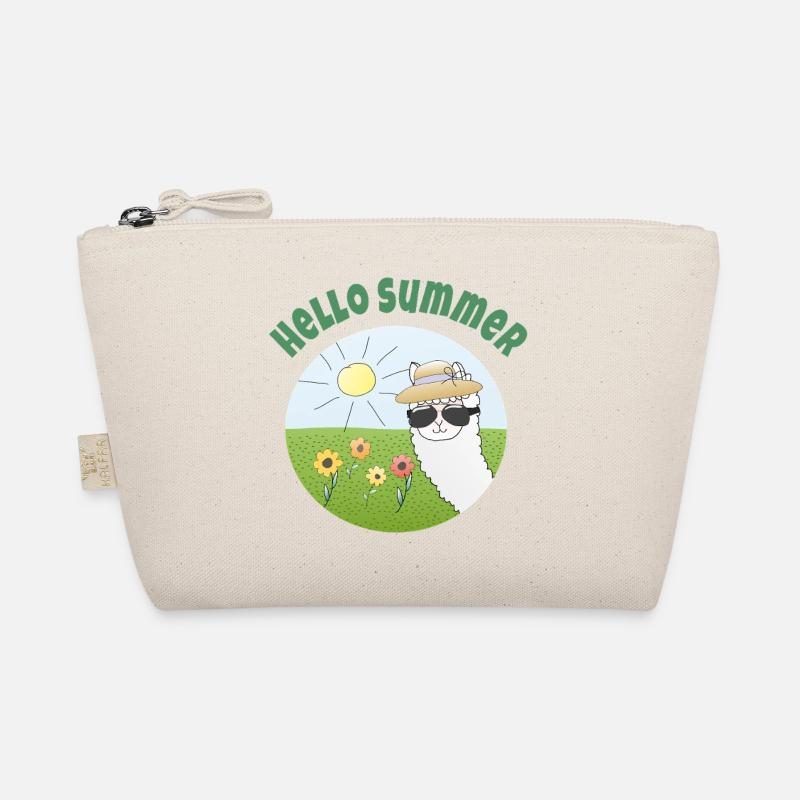 Hello Summer: Sonnenscheinalpaka Bio-Täschchen