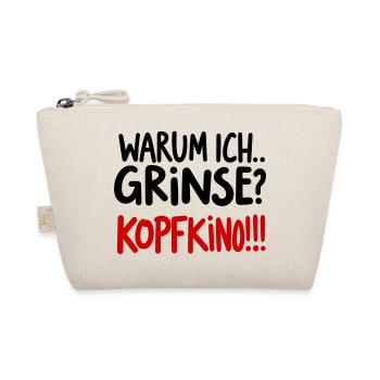 Humorous saying for everyday life and fun - Organic Pouch - nature - Front