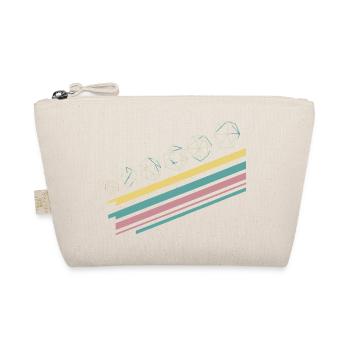 Rétro minimaliste polyédrique jeu de dés de table RPG - Trousse biologique - nature - Devant