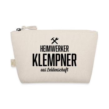 Heimwerker Klempner - Bio-Täschchen - Natur - Vorne