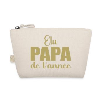 elu papa de l'annee | cadeau fête des pères - Trousse biologique - nature - Devant