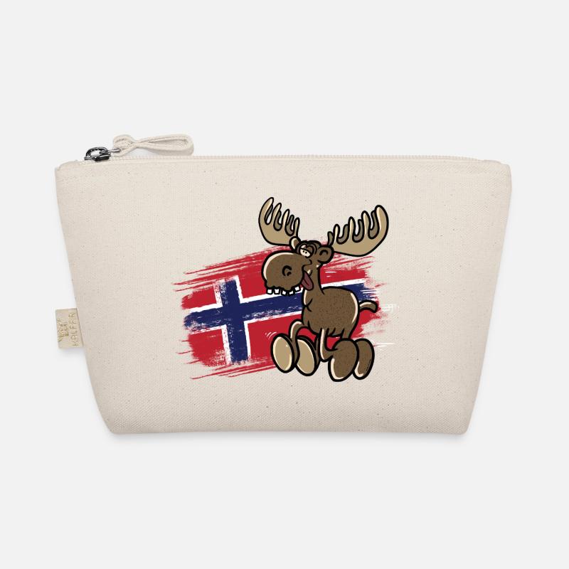 Norwegen - Elch Bio-Täschchen