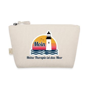 My therapy is the sea - Moin - Organic Pouch - nature - Front