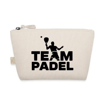 Team Padel 2 - Bio-Täschchen - Natur - Vorne