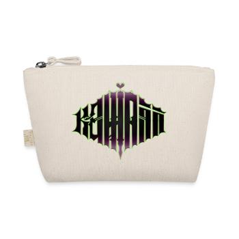 Kawaii Metal – Grunge Y2K x Heavy Metal Lettering - Organic Pouch - nature - Front