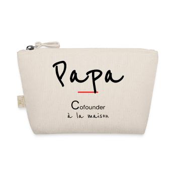Papa - Bio-Täschchen - Natur - Vorne