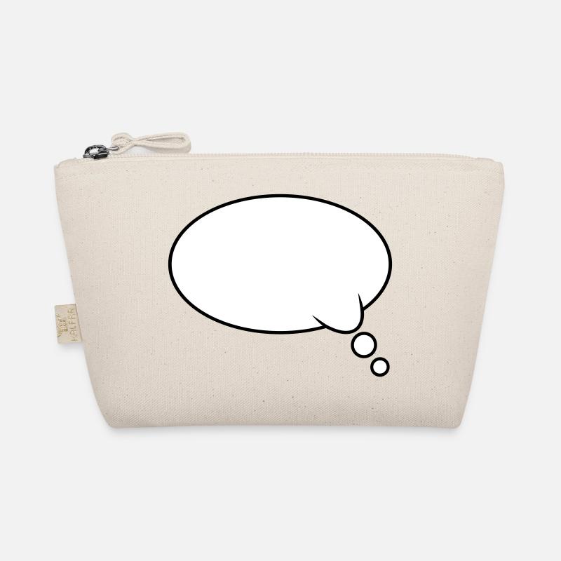 Thought Bubble Design Organic Pouch