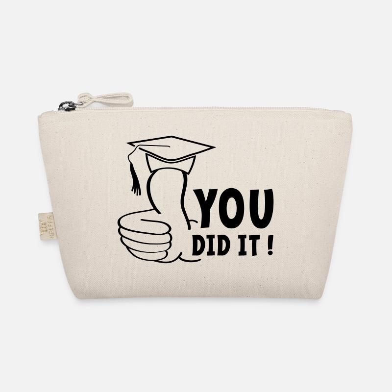 You either passed or you passed it, diploma. Organic Pouch