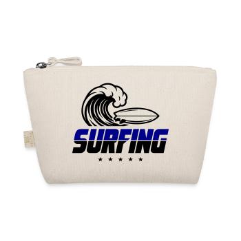 Surfing Surfboard - Organic Pouch - nature - Front