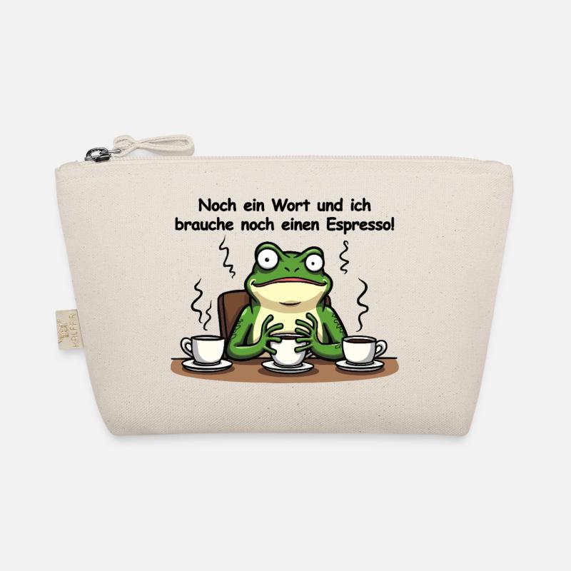 Espresso frog – Don't feel like having your first coffee Organic Pouch