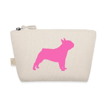 Pug Pink Dog Pug Life Animal Love Pet Pink - Organic Pouch - nature - Front