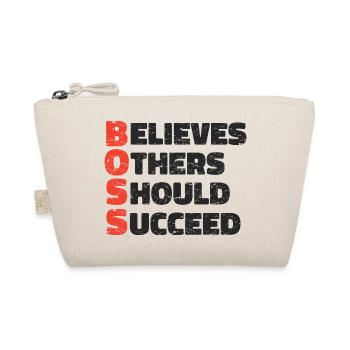 Inspirational POS Motivational Quote Design - Organic Pouch - nature - Front