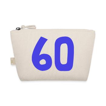 60. 60 ANS. 60e ANNIVERSAIRE. ANNIVERSAIRE 60 ANS. - Trousse biologique - nature - Devant