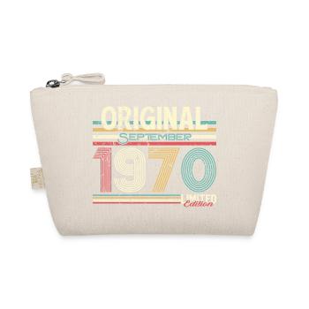 Retro September 1970 Limited Edition Design - Bio-Täschchen - Natur - Vorne