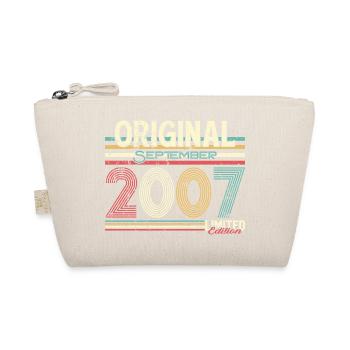 Retro September 2007 Design - Organic Pouch - nature - Front