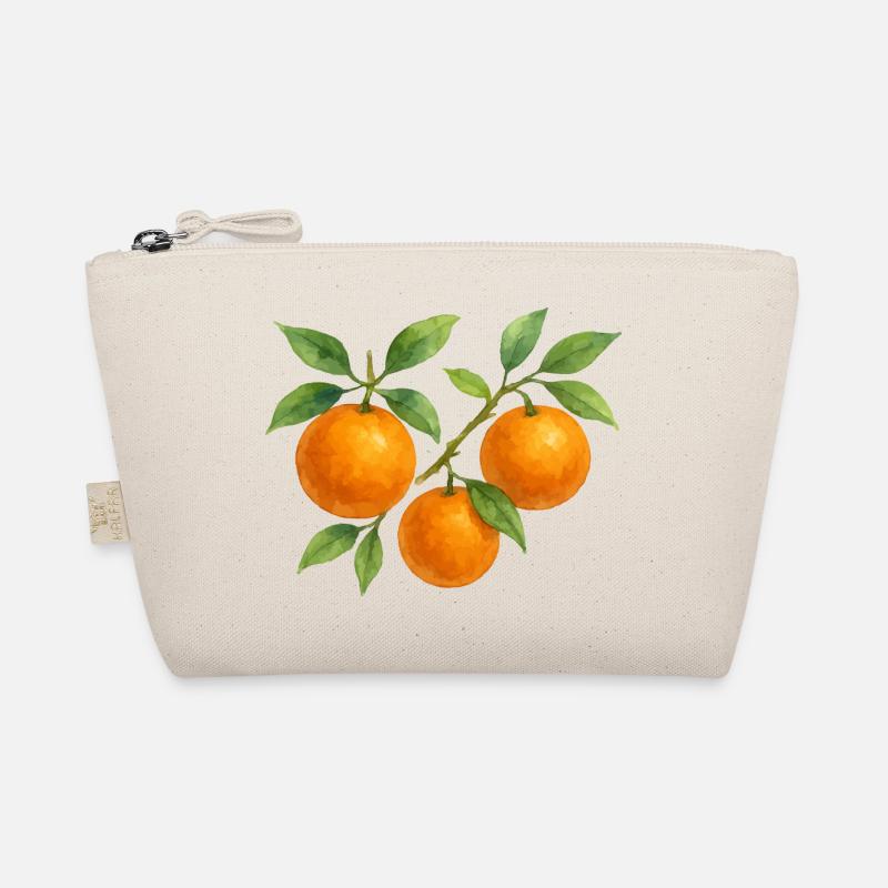 Fruchtige Orangenzweig Bio-Täschchen