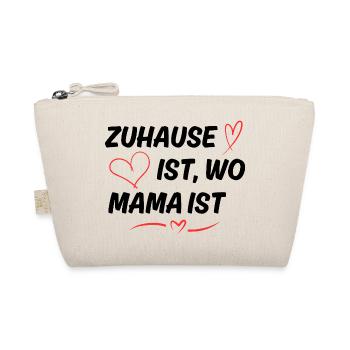 Home is where mom is saying - Organic Pouch - nature - Front