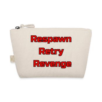 Respawn Retry Revenge - Organic Pouch - nature - Front