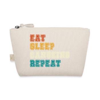 Manger dormir canoë répéter Bloc de couleur - Trousse biologique - nature - Devant