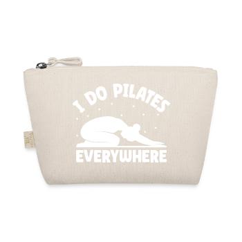 Pilates Enthusiasts I Do Pilates Everywhere - Bio-Täschchen - Natur - Vorne